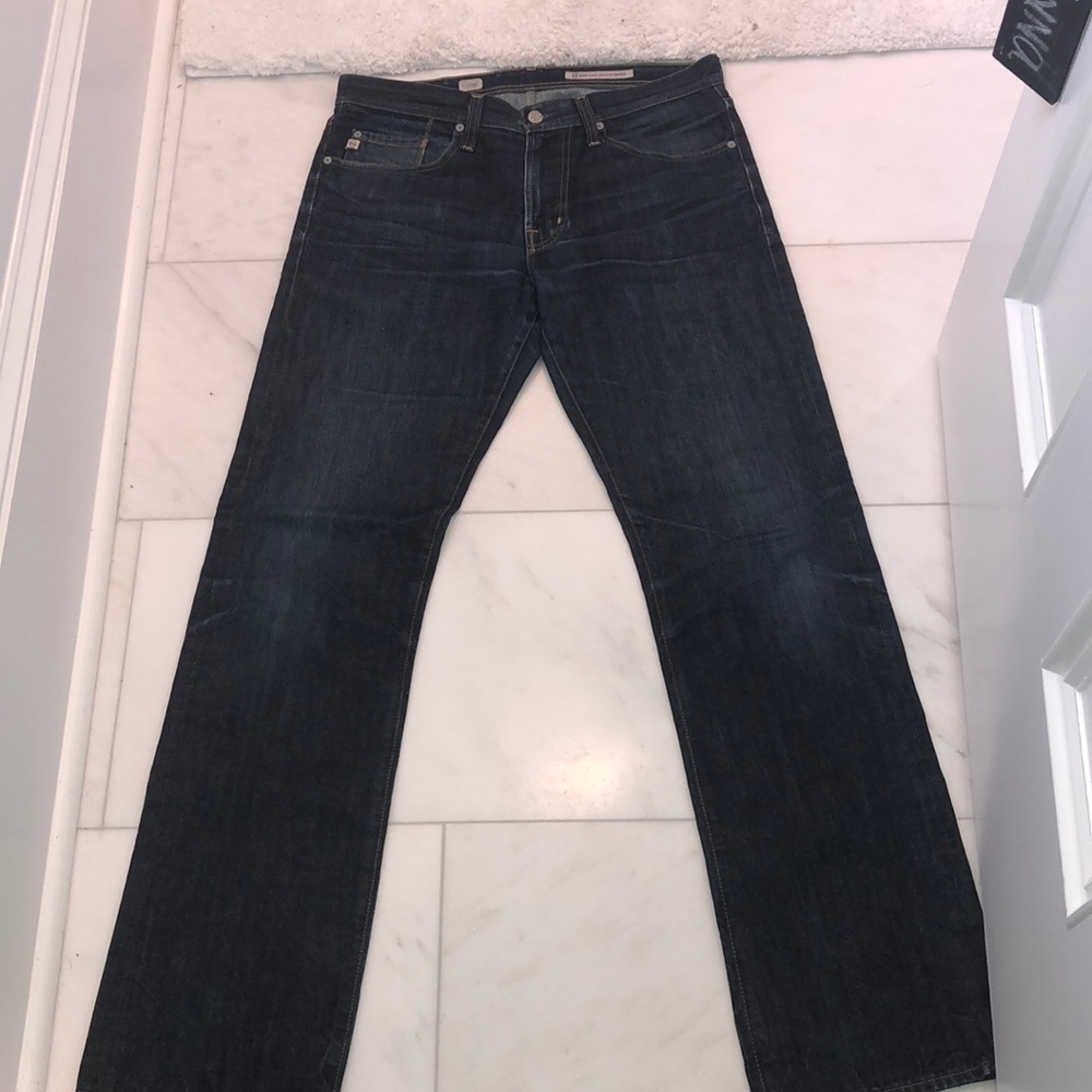 NWOT Adriano Goldshmeid straight leg protege jeans